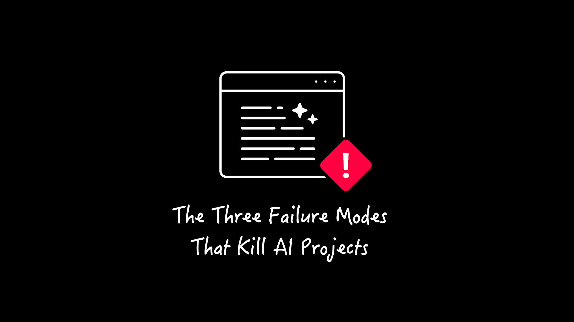 Why 95% of enterprise AI fails