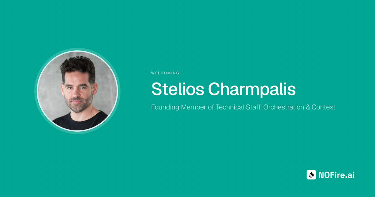 Welcoming Stelios Charmpalis
